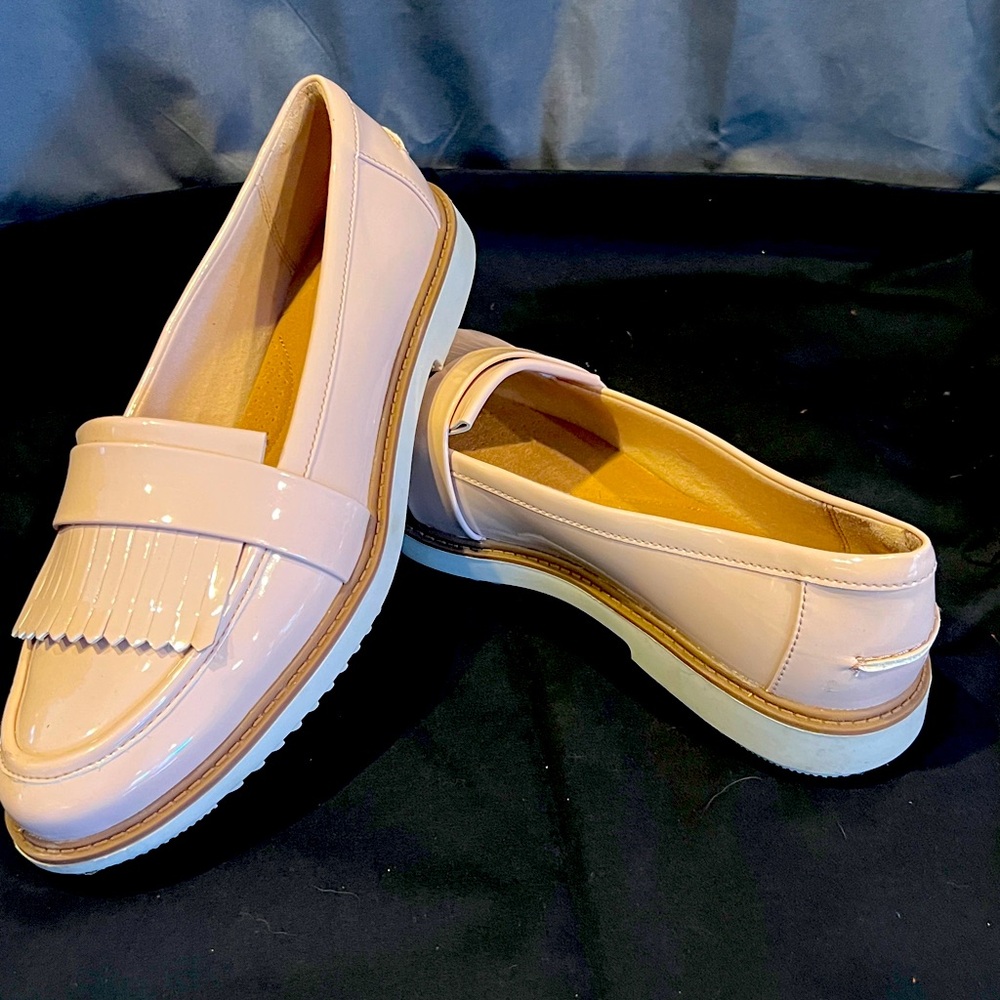 Clarks Raisie Theresa Loafer Dusty Pink
